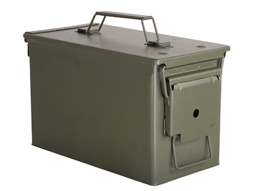 Details about   .50 Cal Ammo Can Military Quality Ammunition Bullet Storage Box Brand New Black 